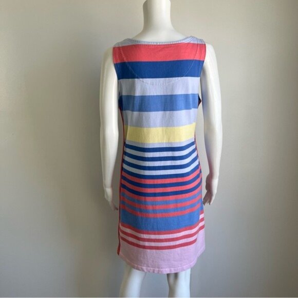 Joules Riva Stripe Dress - 8 - Picture 3 of 9